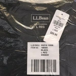 LL Bean! Long sleeve interlock crewneck. Misses L.